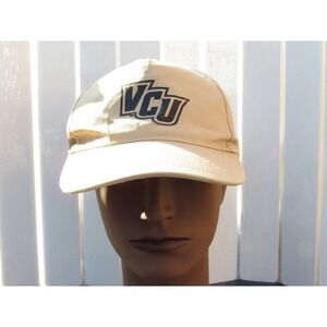VCU Hat Hit Wear‎ Baseball Cap Men's One Size Fits All Tan Khaki Polyester